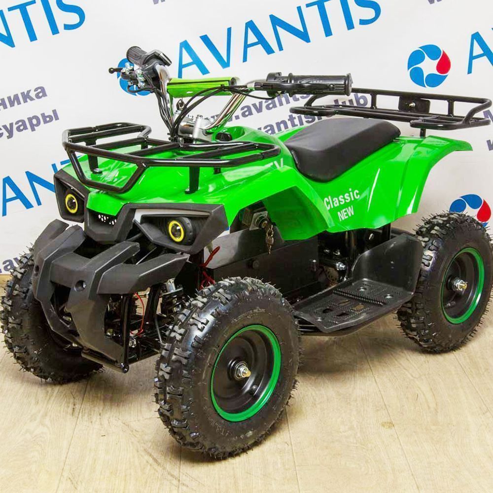 Купить детский квадроцикл atv classic e 800w new по выгодной цене с  доставкой по всей России в интернет-магазине мопеды.рф